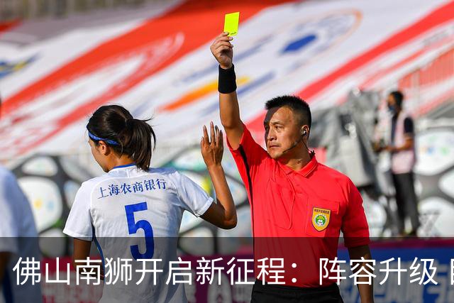 佛山南狮开启新征程：阵容升级 目标中甲前八